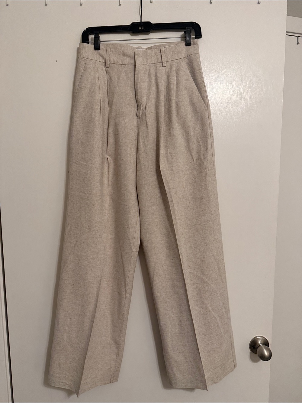 Gap 365 High Rise Linen-Blend Trouser